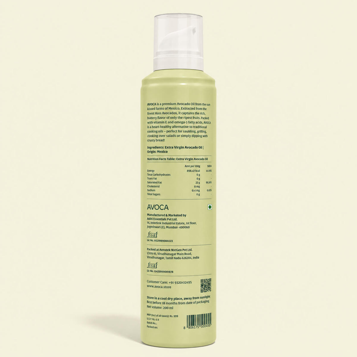 cooking spray avocado oil healthy